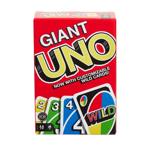 biggest uno cards|Giant UNO Card Game for Kids, Adults and Family Night, 108 .
